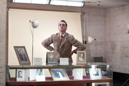 Joaquin Phoenix stars as Freddie Sutton in The Weinstein Company's The Master (2012)