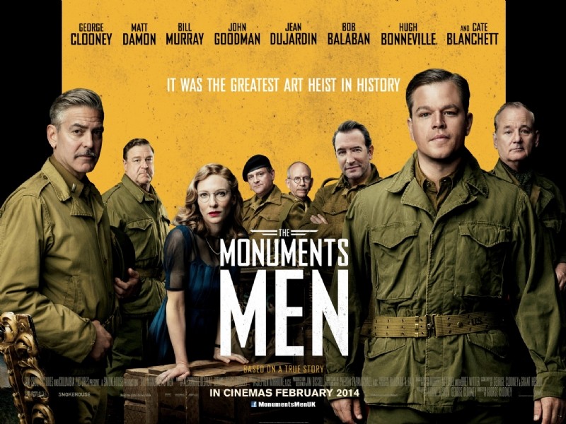 Poster of Columbia Pictures' The Monuments Men (2014)