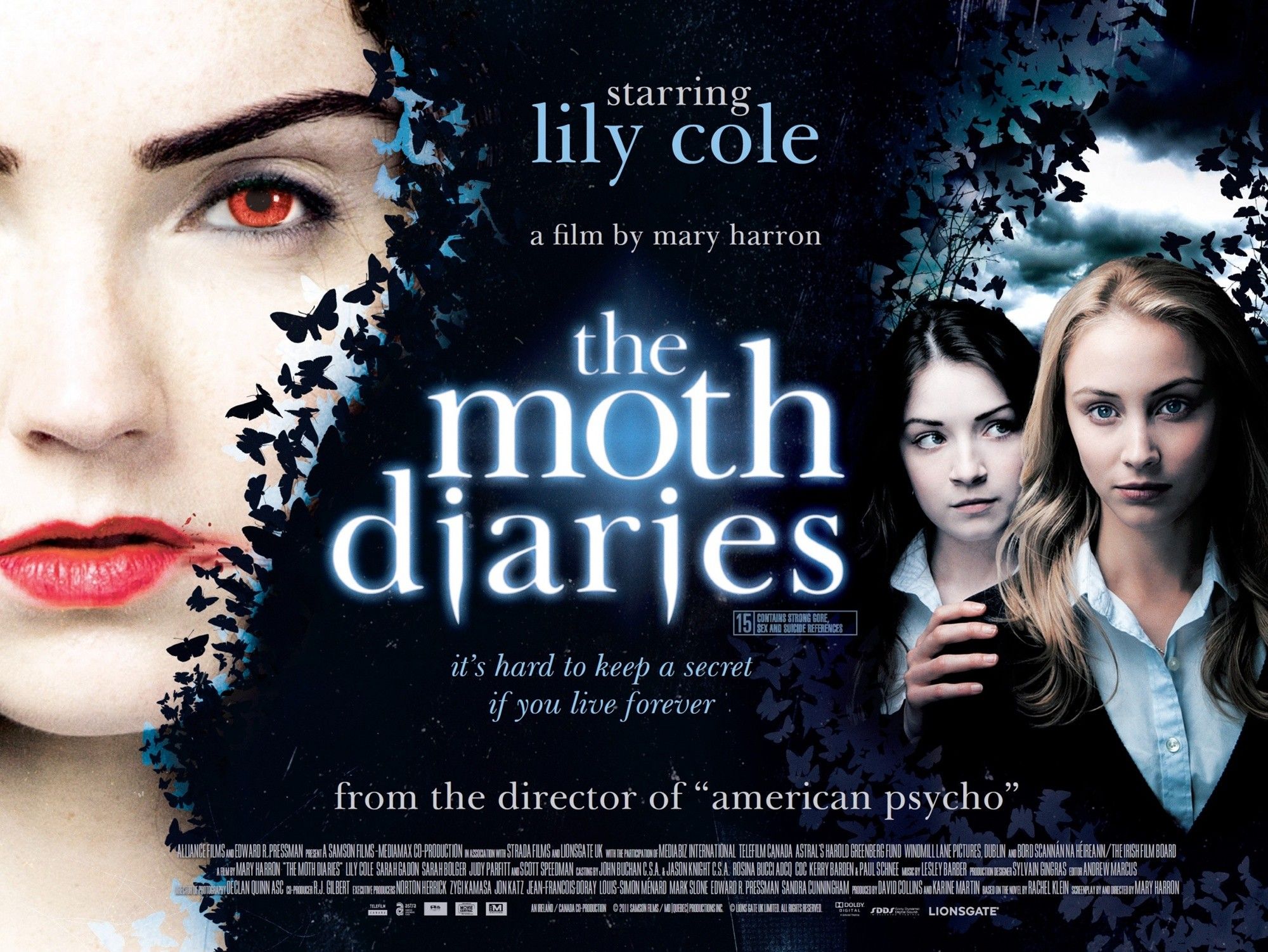 Poster of IFC Films' The Moth Diaries (2012)