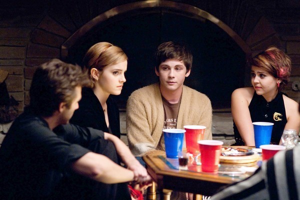 Emma Watson, Logan Lerman and Mae Whitman in Summit Entertainment's The Perks of Being a Wallflower (2012)