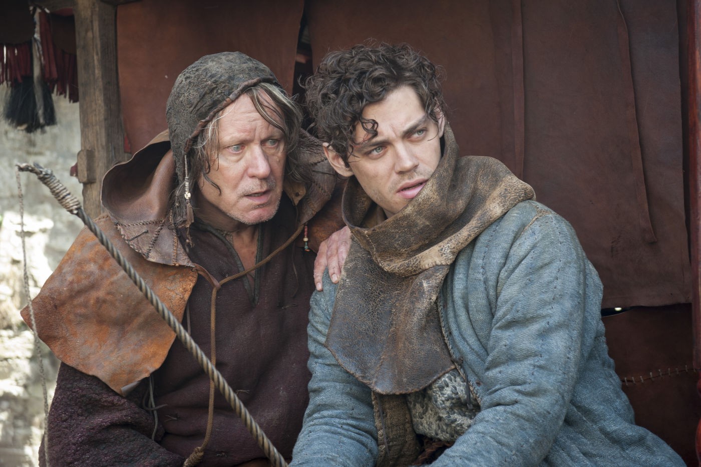 Stellan Skarsgard stars as Barber and Tom Payne stars as Rob Cole in Wrekin Hill Entertainment's The Physician (2014)