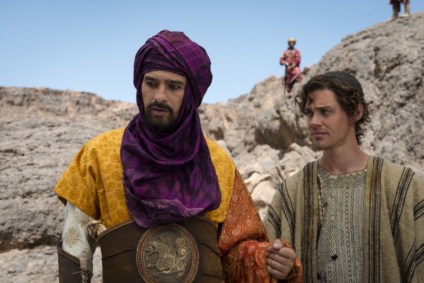 Olivier Martinez stars as Shah Ala ad-Daula and Tom Payne stars as Rob Cole in Wrekin Hill Entertainment's The Physician (2014)