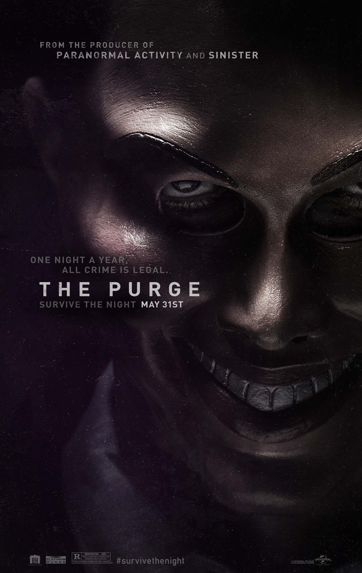 Poster of Universal Pictures' The Purge (2013)