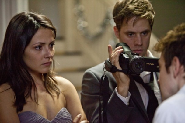 Italia Ricci stars as Allison and Shaun Sipos stars as Jack in Cinematic's The Remaining (2013)