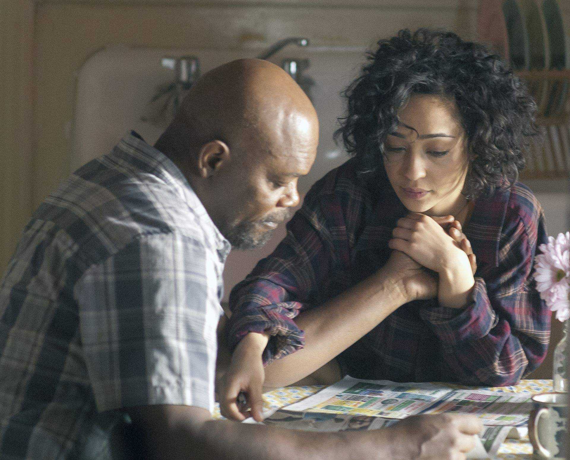 Samuel L. Jackson stars as Foley and Ruth Negga stars as Iris in IFC Films' The Samaritan (2012). Photo credit by Sabrina Lantos.