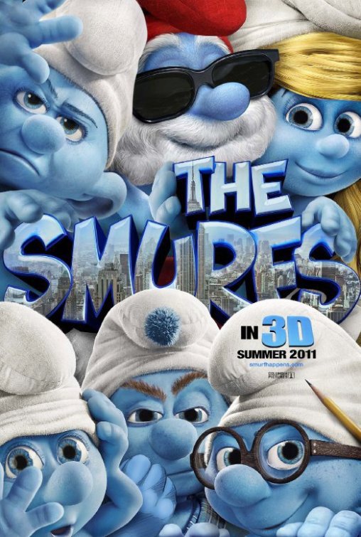 Poster of Columbia Pictures' The Smurfs (2011)