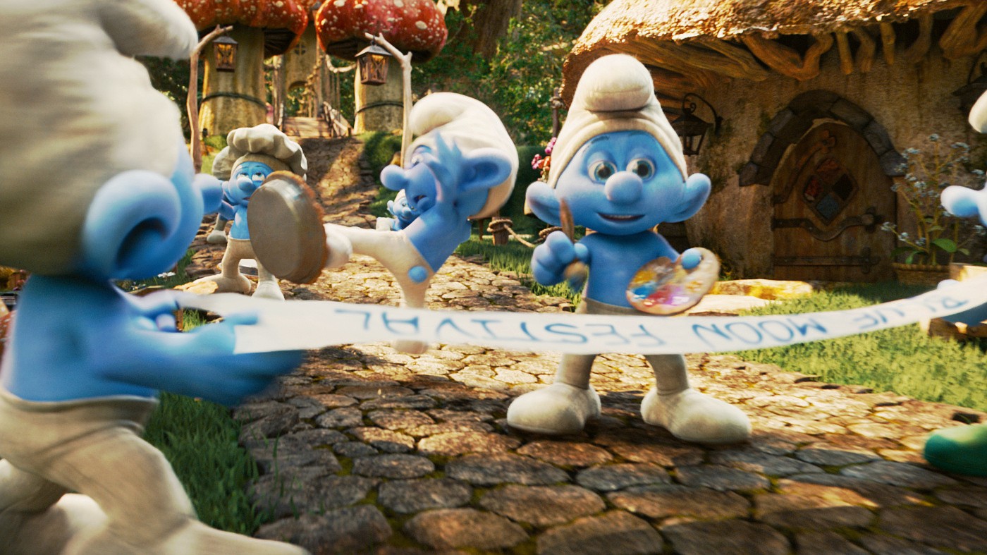 A scene from Columbia Pictures' The Smurfs (2011)