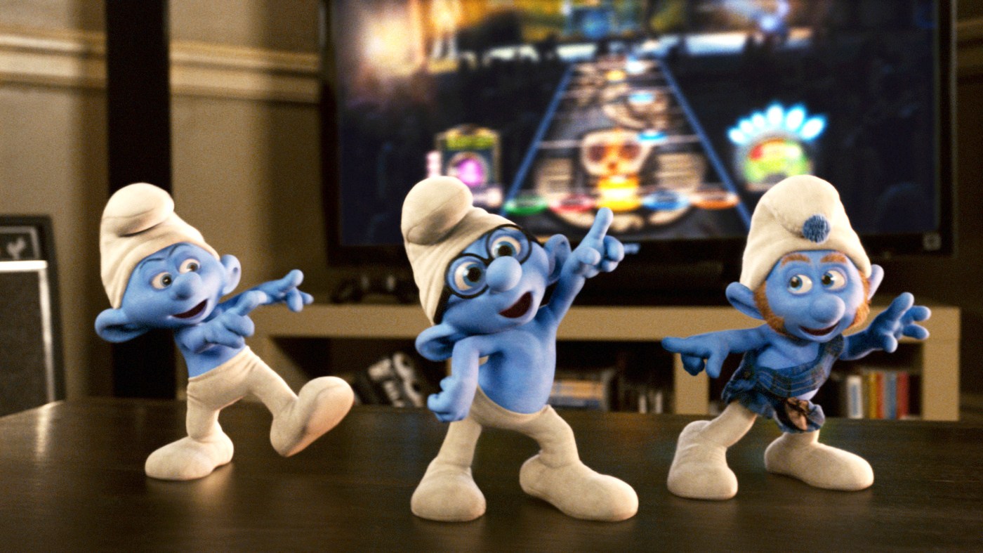 A scene from Columbia Pictures' The Smurfs (2011)