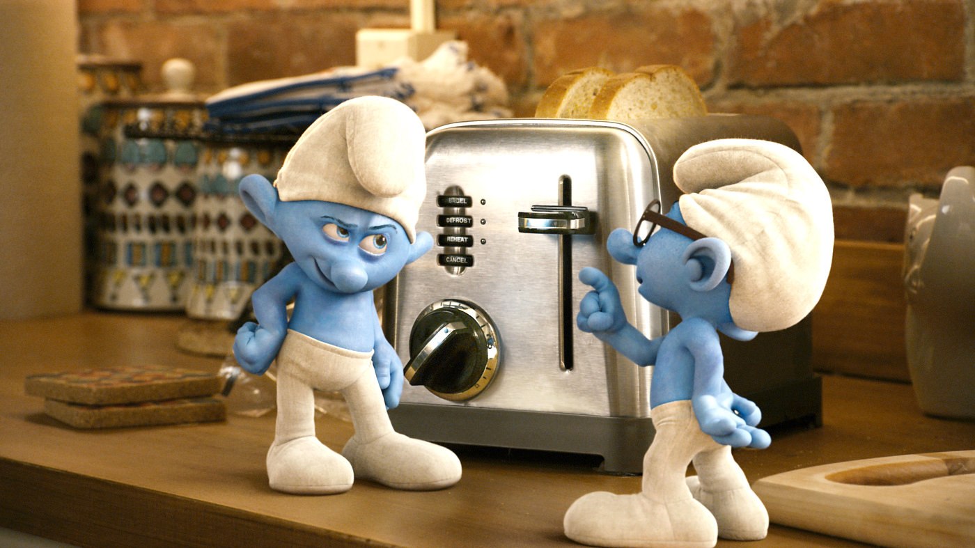 A scene from Columbia Pictures' The Smurfs (2011)