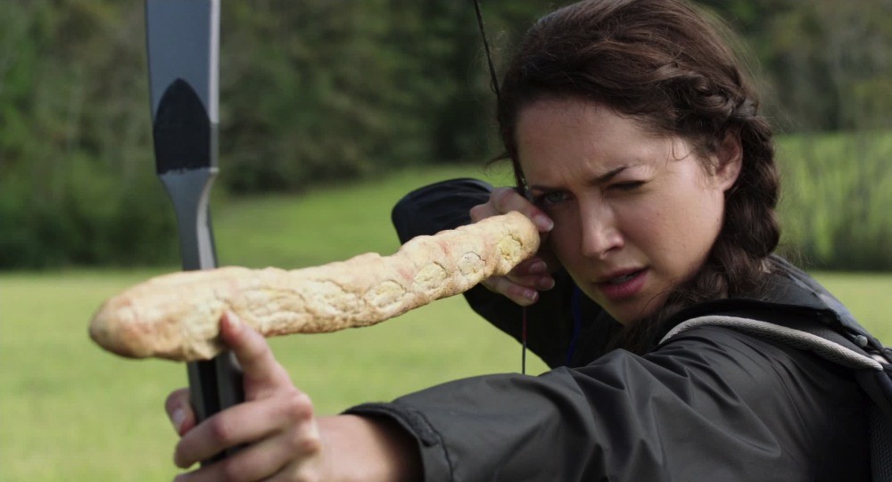 Maiara Walsh stars as Kantmiss Evershot in Ketchup Entertainment's The Starving Games (2013)