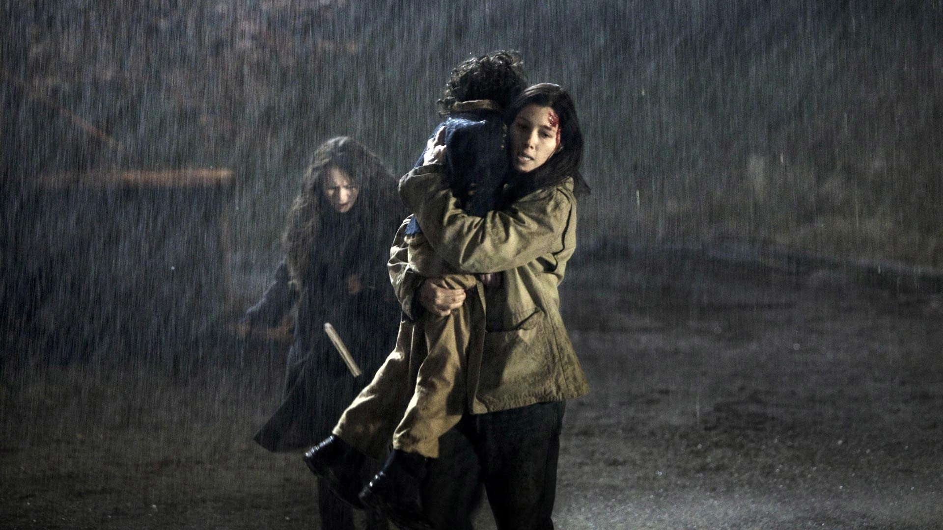 Jodelle Ferland stars as Jenny and Jessica Biel stars as Julia Denning in Image Entertainment's The Tall Man (2012)
