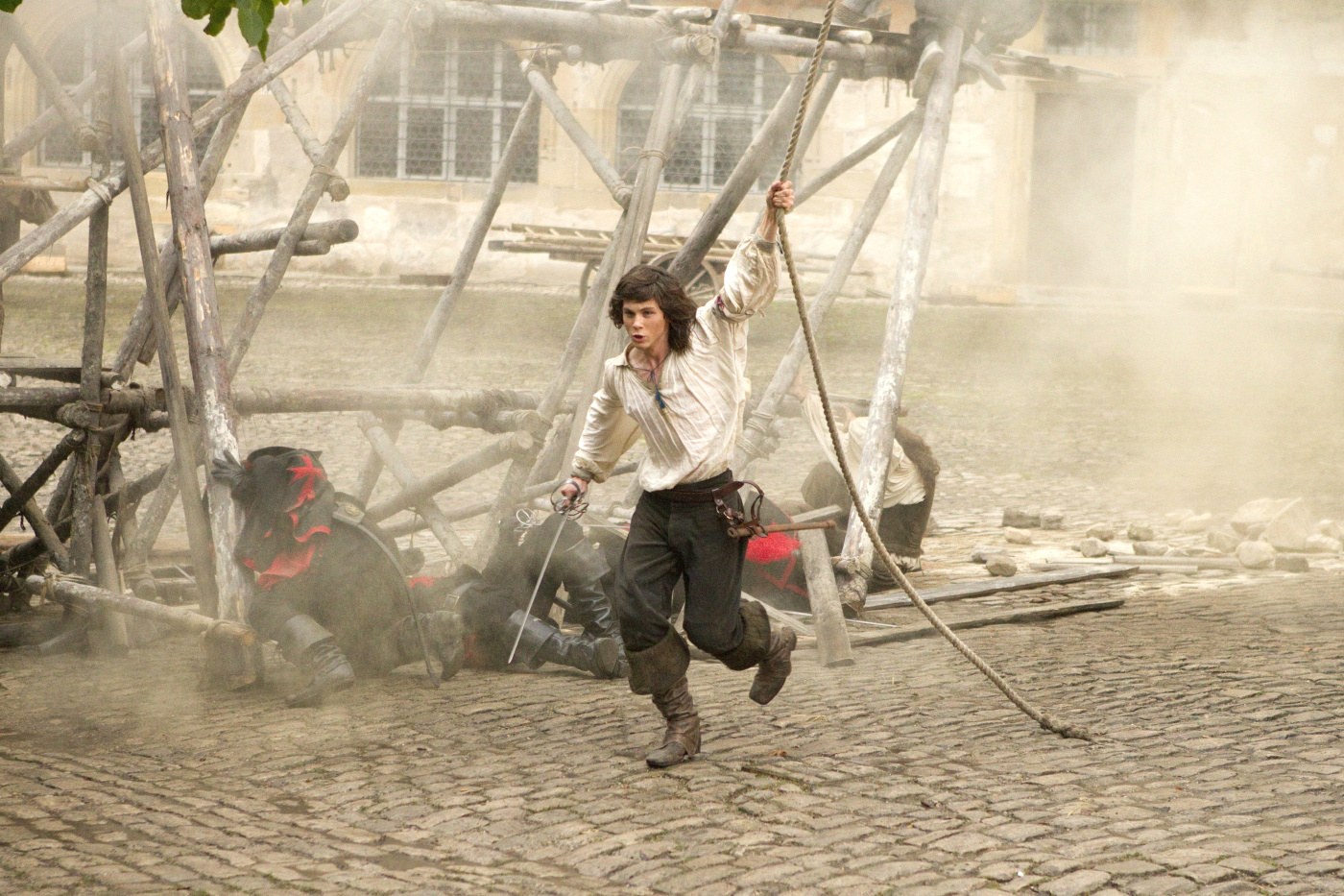 Logan Lerman stars as D'Artagnan in Summit Entertainment's The Three Musketeers (2011)