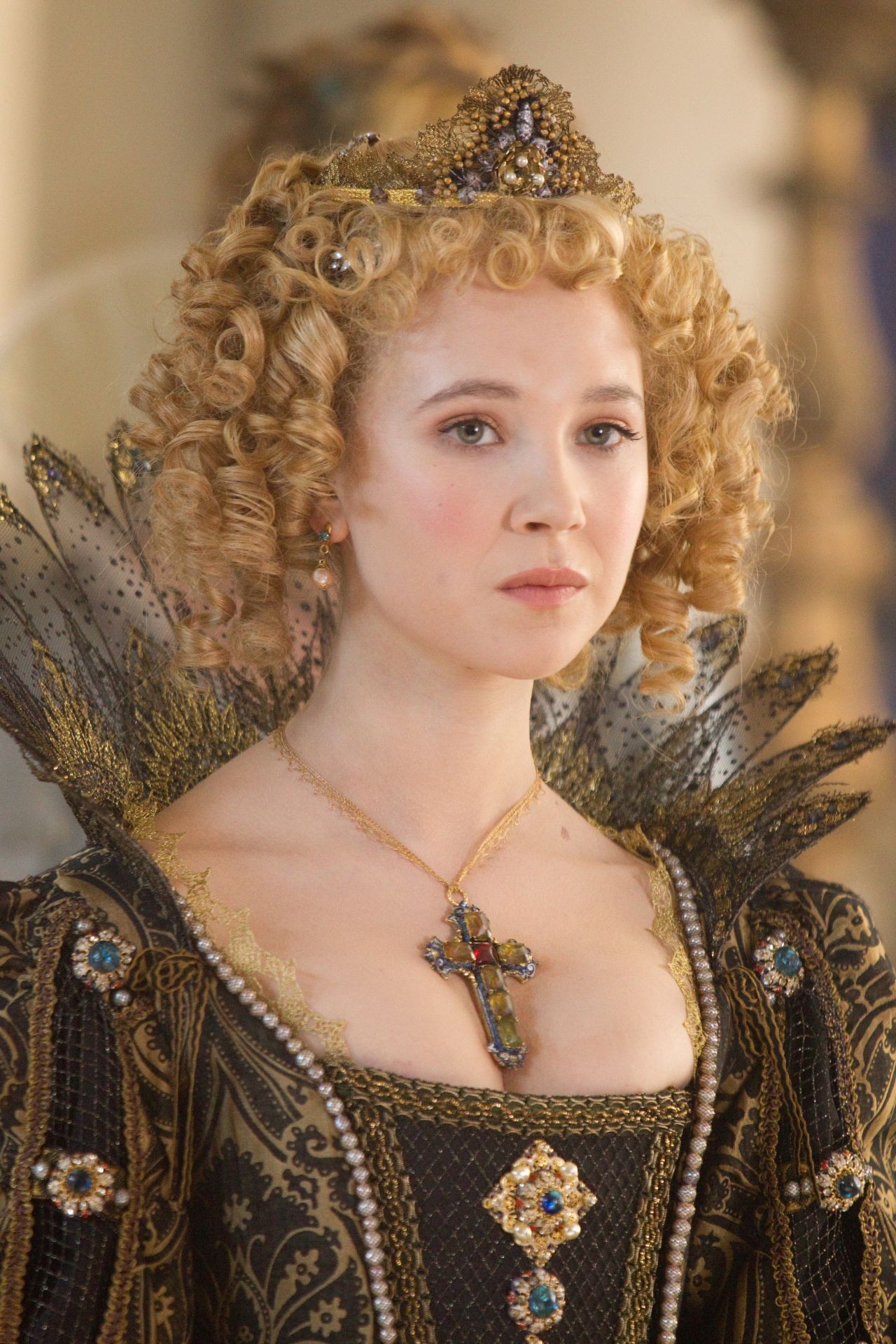 Juno Temple stars as Queen Anne in Summit Entertainment's The Three Musketeers (2011)