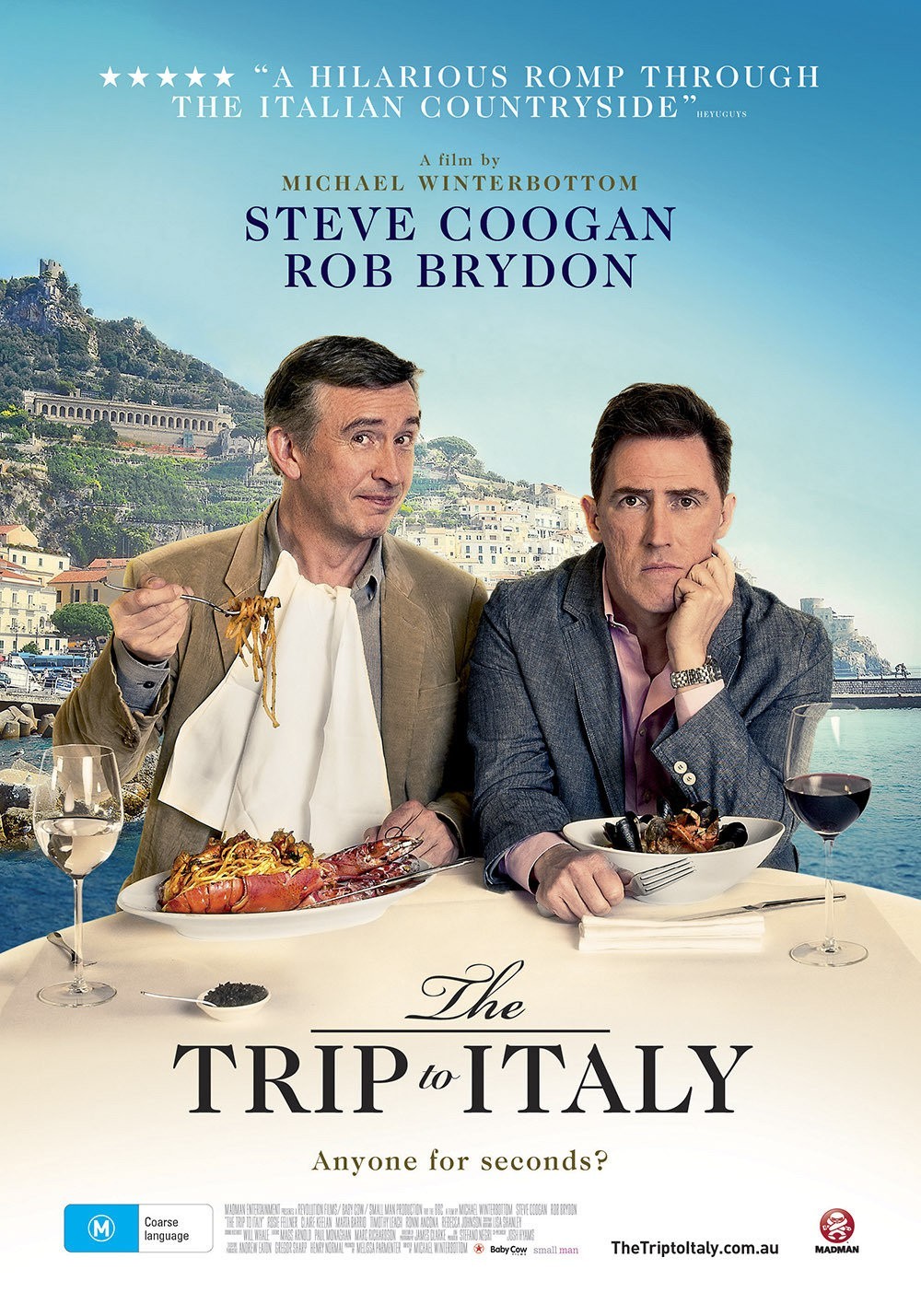 Poster of IFC Films' The Trip to Italy (2014)