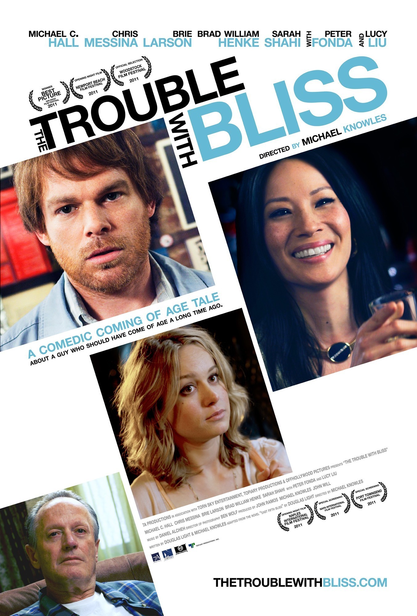 Poster of Variance Films' The Trouble with Bliss (2012)