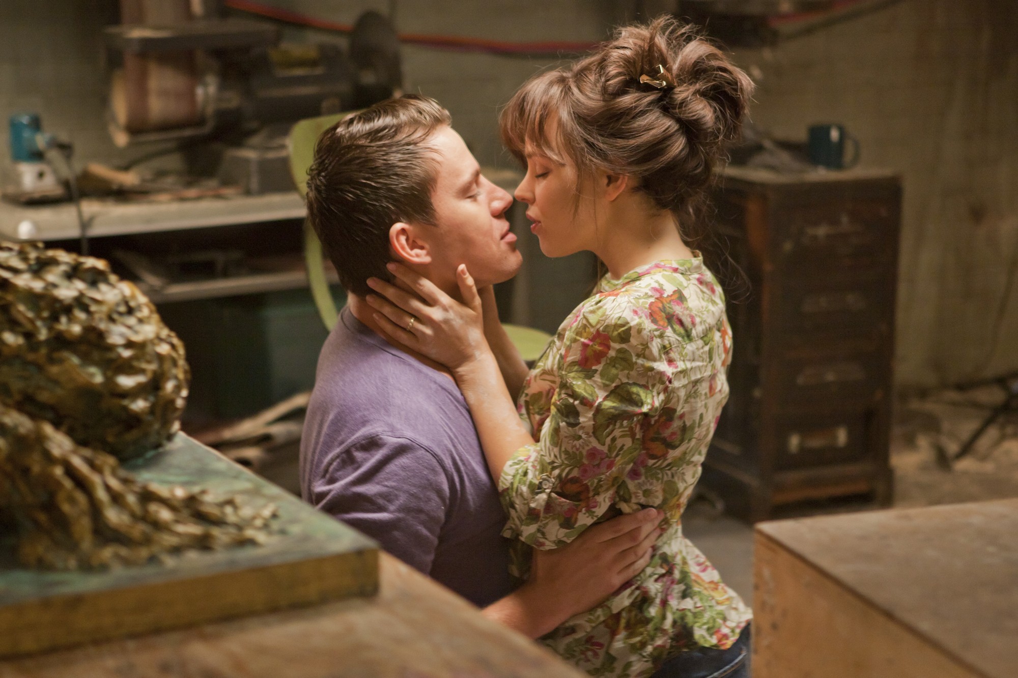 Channing Tatum stars as Leo and Rachel McAdams stars as Paige in Screen Gems' The Vow (2012)