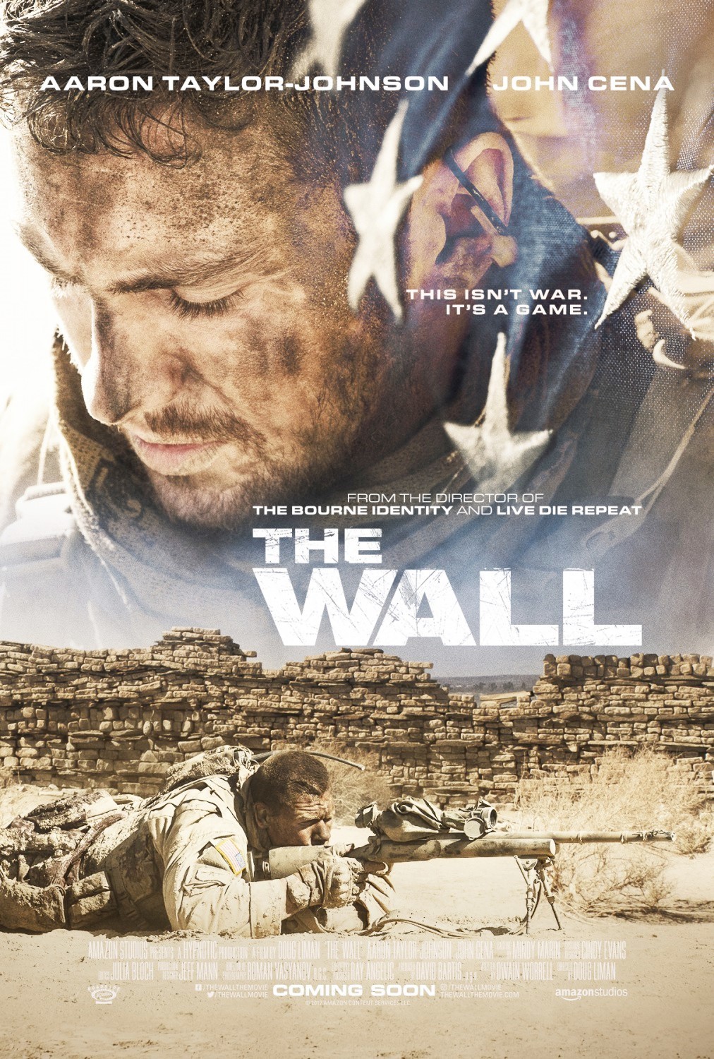 Poster of Roadside Attractions' The Wall (2017)