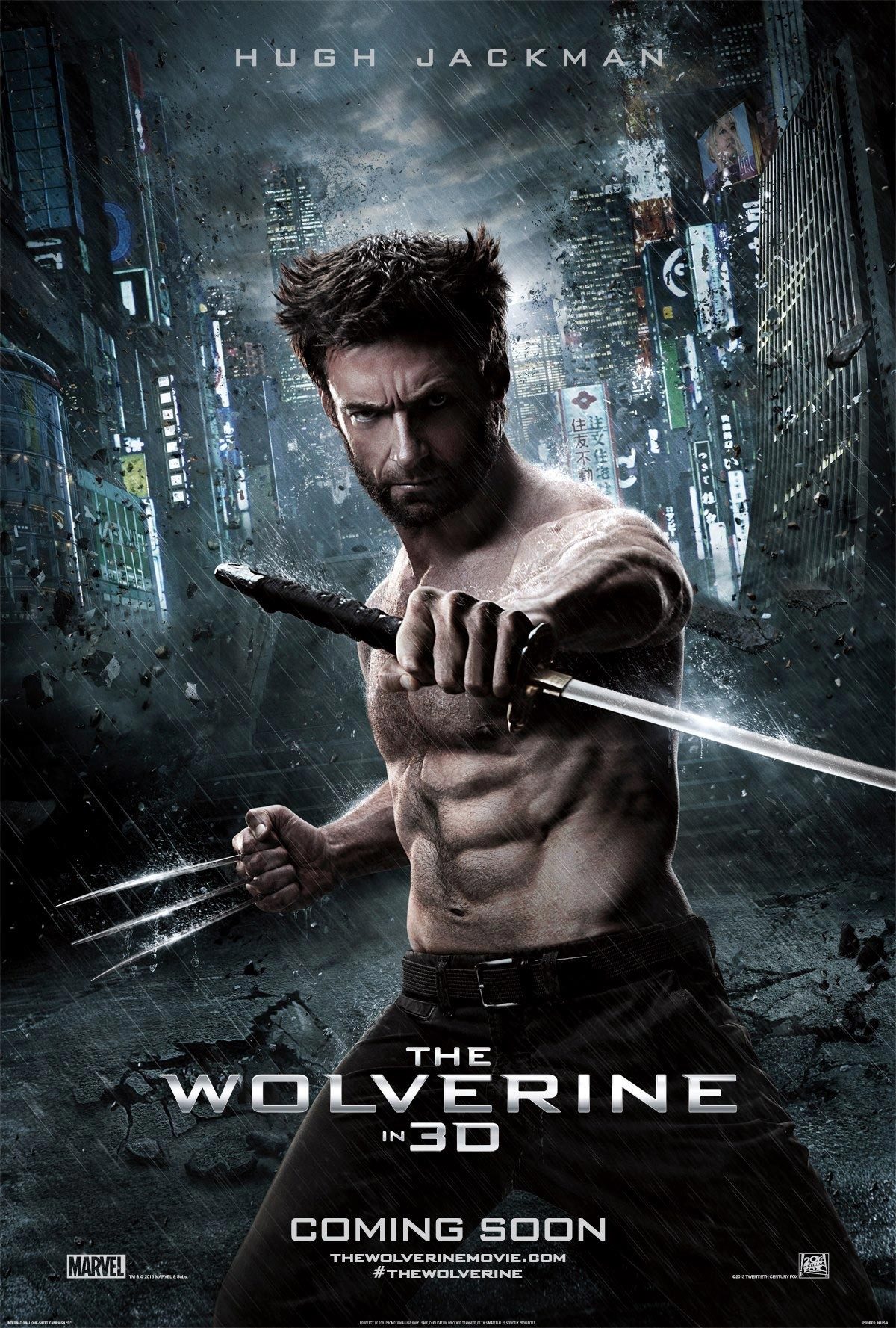 Poster of 20th Century Fox's The Wolverine (2013)
