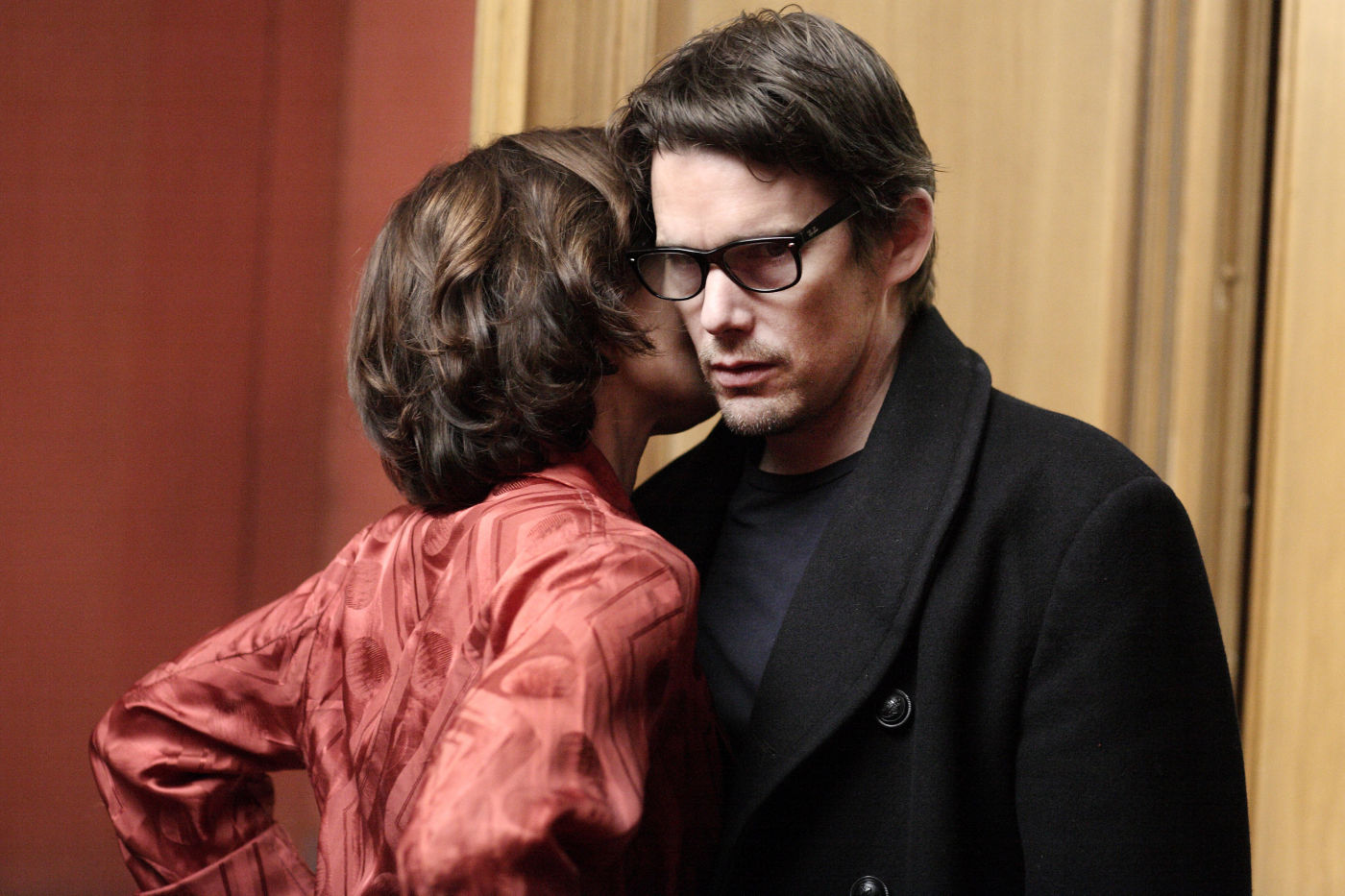 Kristin Scott Thomas stars as Margit and Ethan Hawke stars as Tom Ricks in ATO Pictures' The Woman in the Fifth (2012)