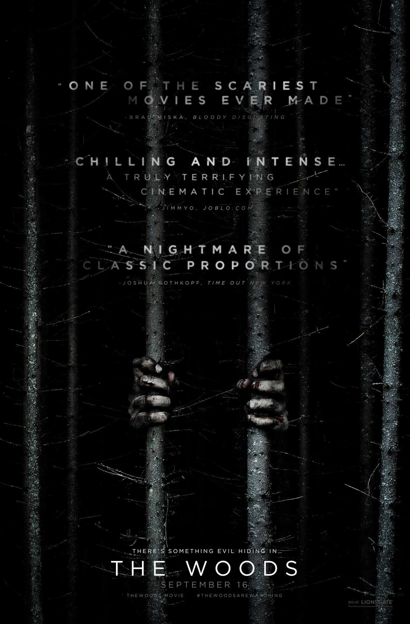 Poster of Lionsgate Films' The Woods (2016)