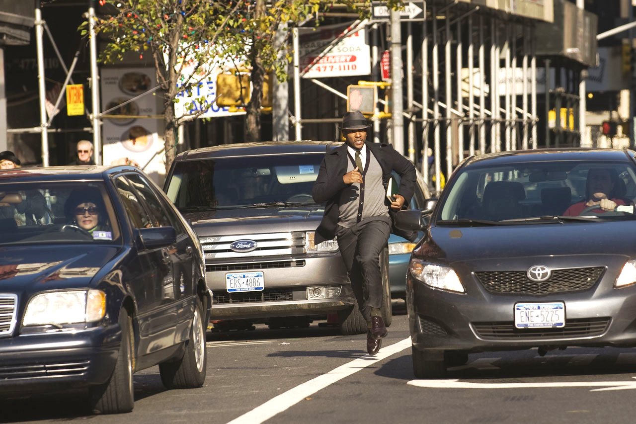 Anthony Mackie stars as Harry in Universal Pictures' The Adjustment Bureau (2011)