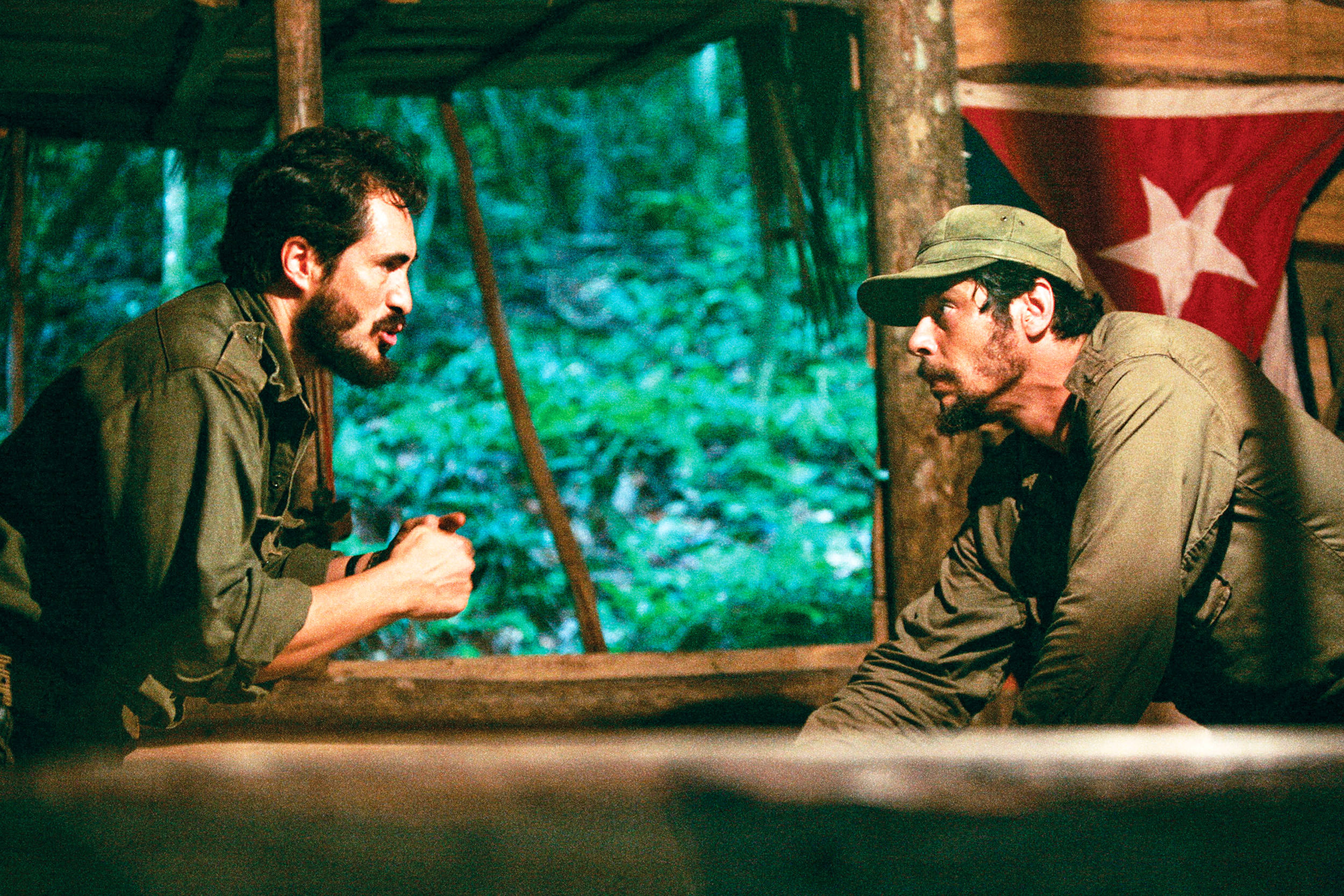 Rodrigo Santoro stars as Raul Castro and Benicio Del Toro stars as Che in IFC Films' The Argentine (2008). Photo credit by Laura Magruder.