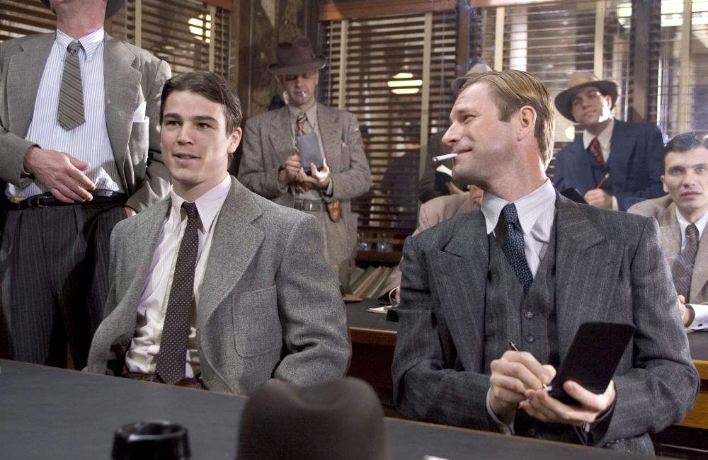 Josh Hartnett and Aaron Eckhart in Universal Pictures' The Black Dahlia (2006)