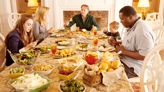 Lily Collins, Sandra Bullock, Tim McGraw, Jae Head and Quinton Aaron in The 20th Century Fox's The Blind Side (2009)