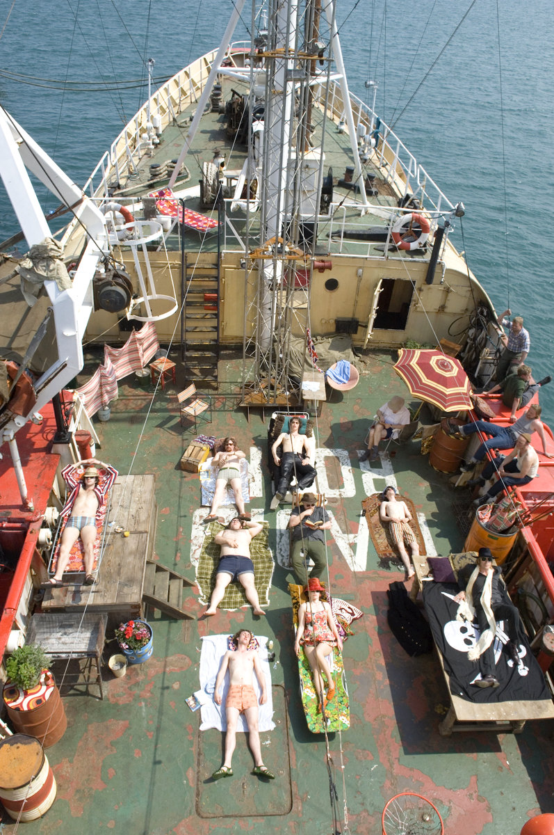 A scene from Focus Features' Pirate Radio (2009)