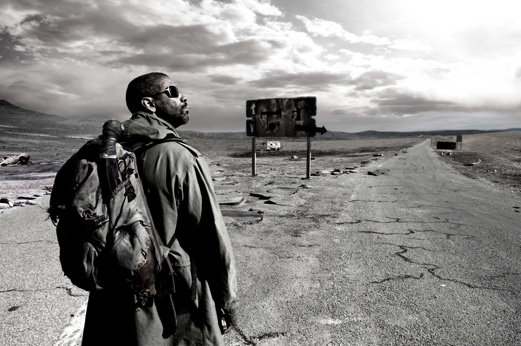 Denzel Washington stars as Eli in Warner Bros. Pictures' The Book of Eli (2010)