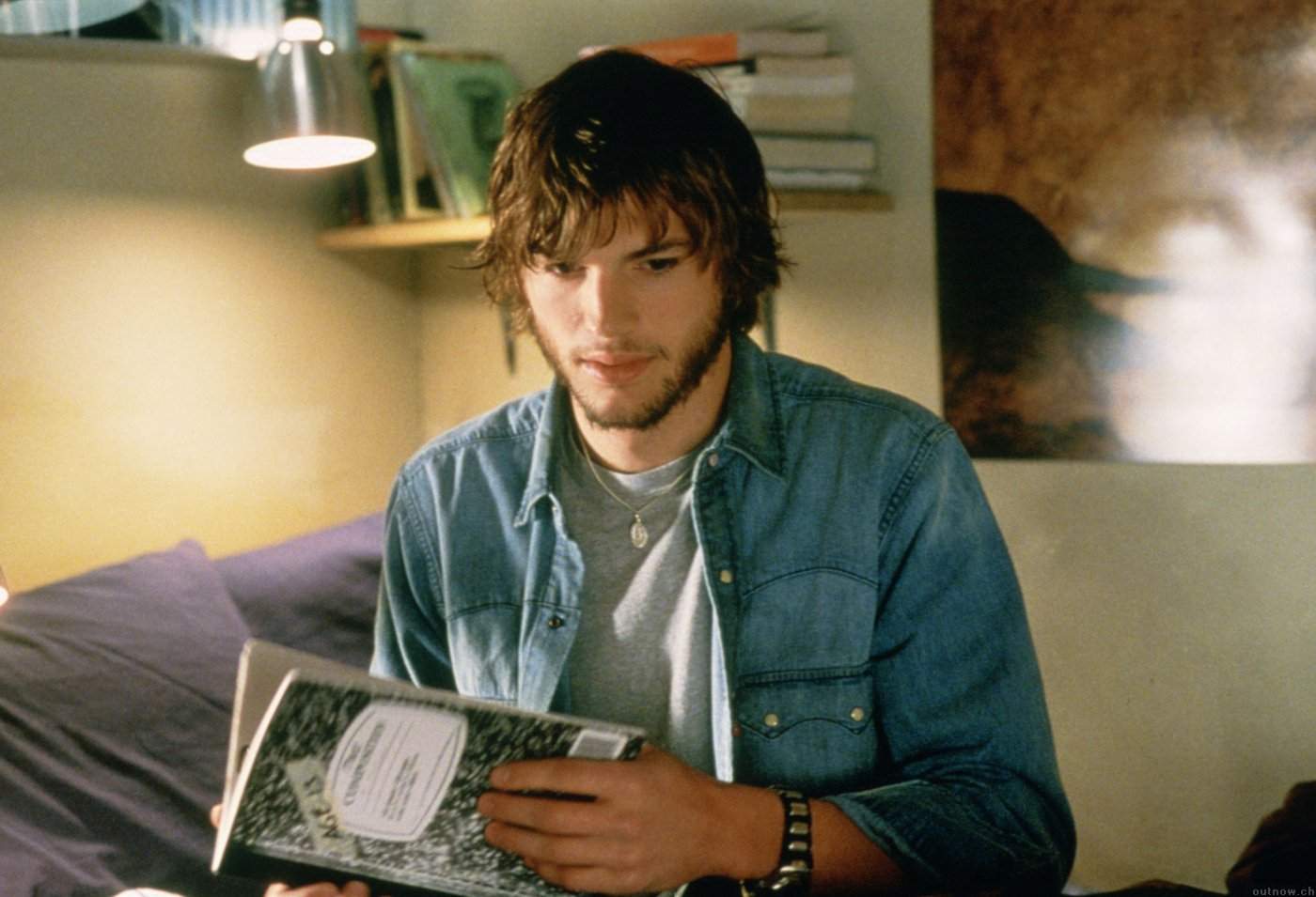 Ashton Kutcher as Evan Treborn in New Line Cinema' The Butterfly Effect (2004)