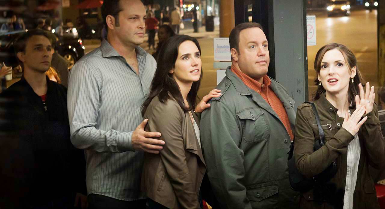 Vince Vaughn, Jennifer Connelly, Kevin James and Winona Ryder in Universal Pictures' The Dilemma (2011)