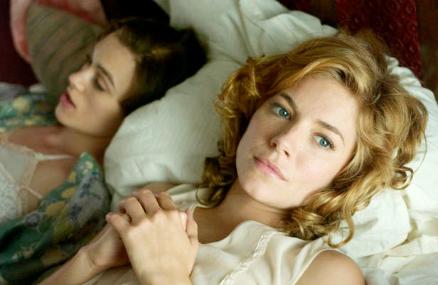 Keira Knightley stars as Vera Phillips and Sienna Miller stars as Caitlin MacNamara in Lionsgate Films' The Edge of Love (2009)