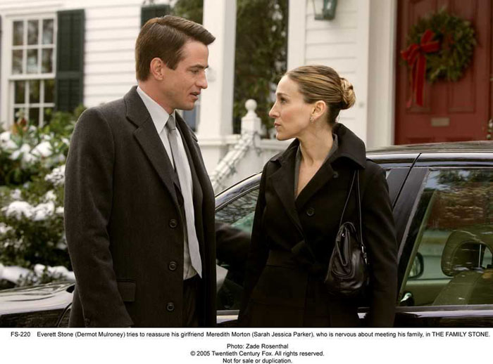 Dermot Mulroney and Sarah Jessica Parker in THE FAMILY STONE (2005)