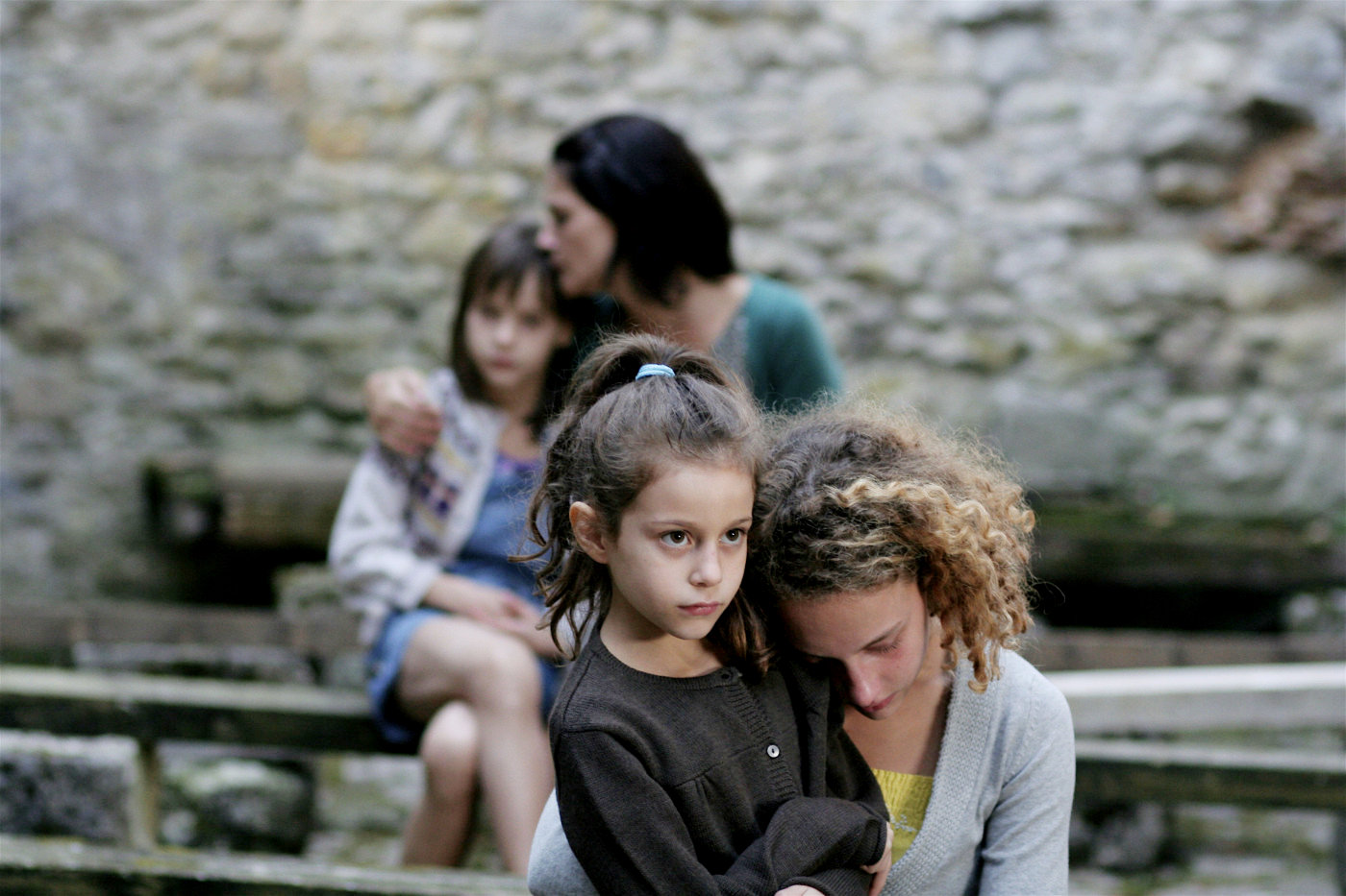 Manelle Driss stars as Billie Canvel and Alice de Lencquesaing stars as Clemence Canvel in IFC Films' The Father of My Children (2010)