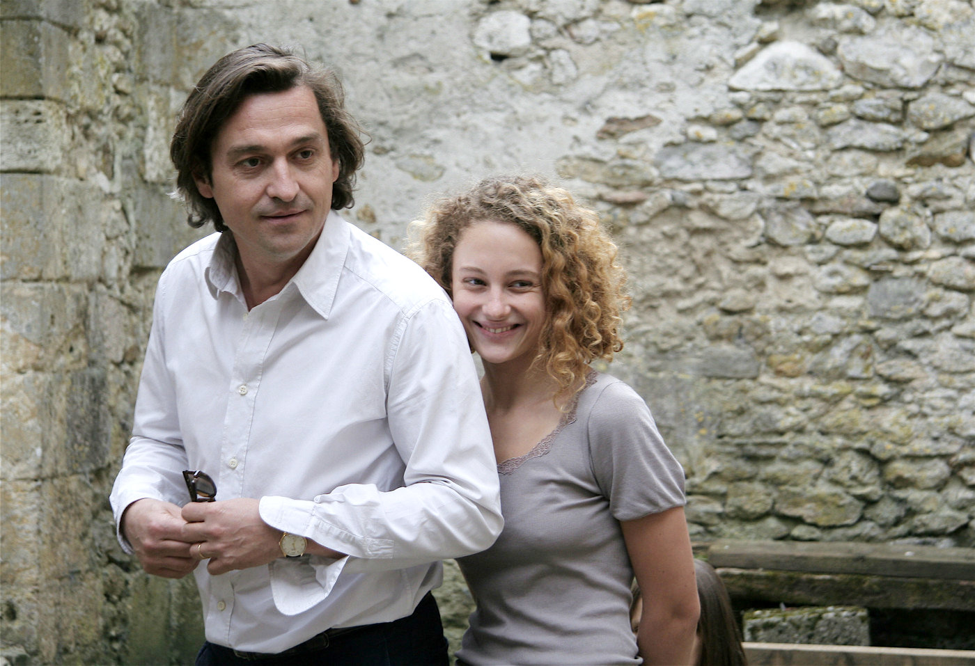 Louis-Do de Lencquesain stars as Gregoire Canvel and Alice de Lencquesaing stars as Clemence Canvel in IFC Films' The Father of My Children (2010)