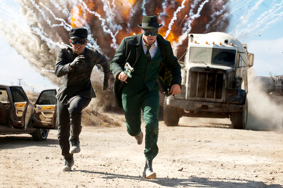  Rogen stars as Britt Reid in Columbia Pictures' The Green Hornet (2011)