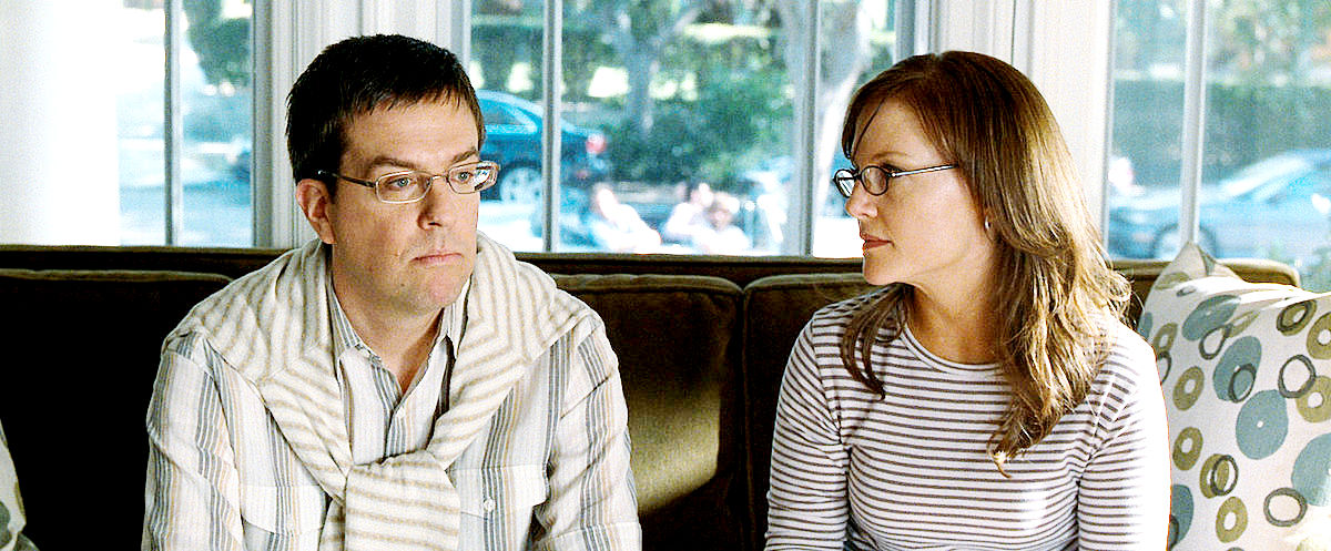 Ed Helms stars as Stu Price and Rachael Harris stars as Melissa in Warner Bros. Pictures' The Hangover (2009)