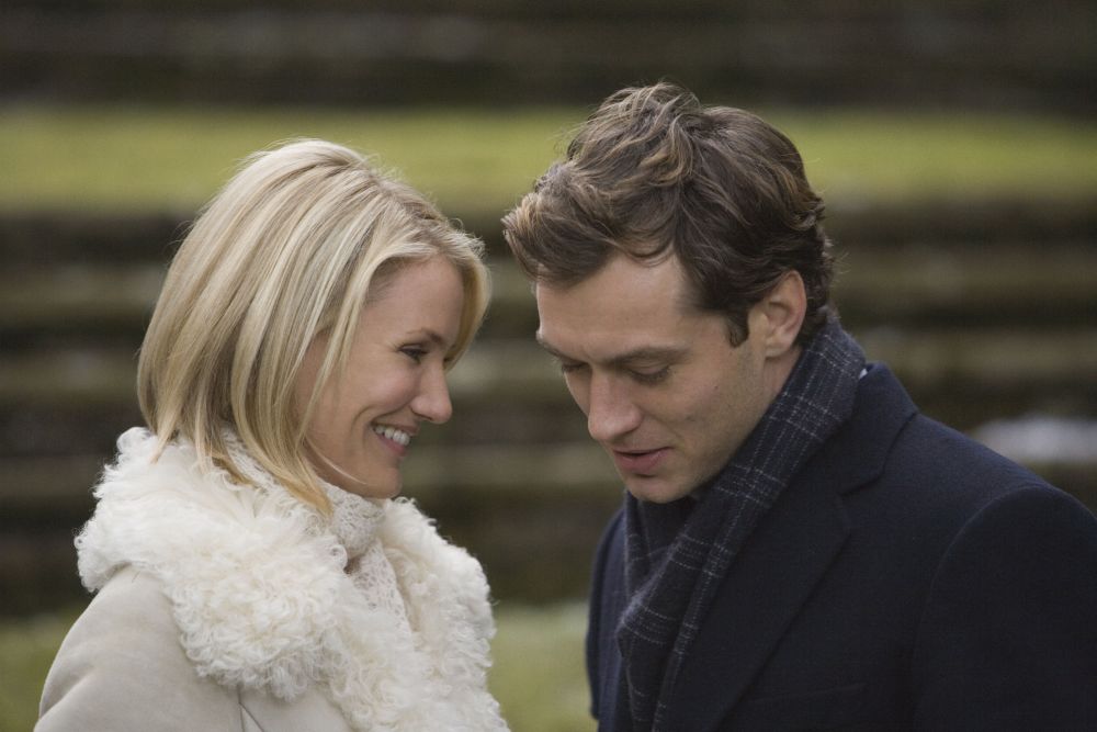Cameron Diaz and Jude Law in Sony Pictures' The Holiday (2006)