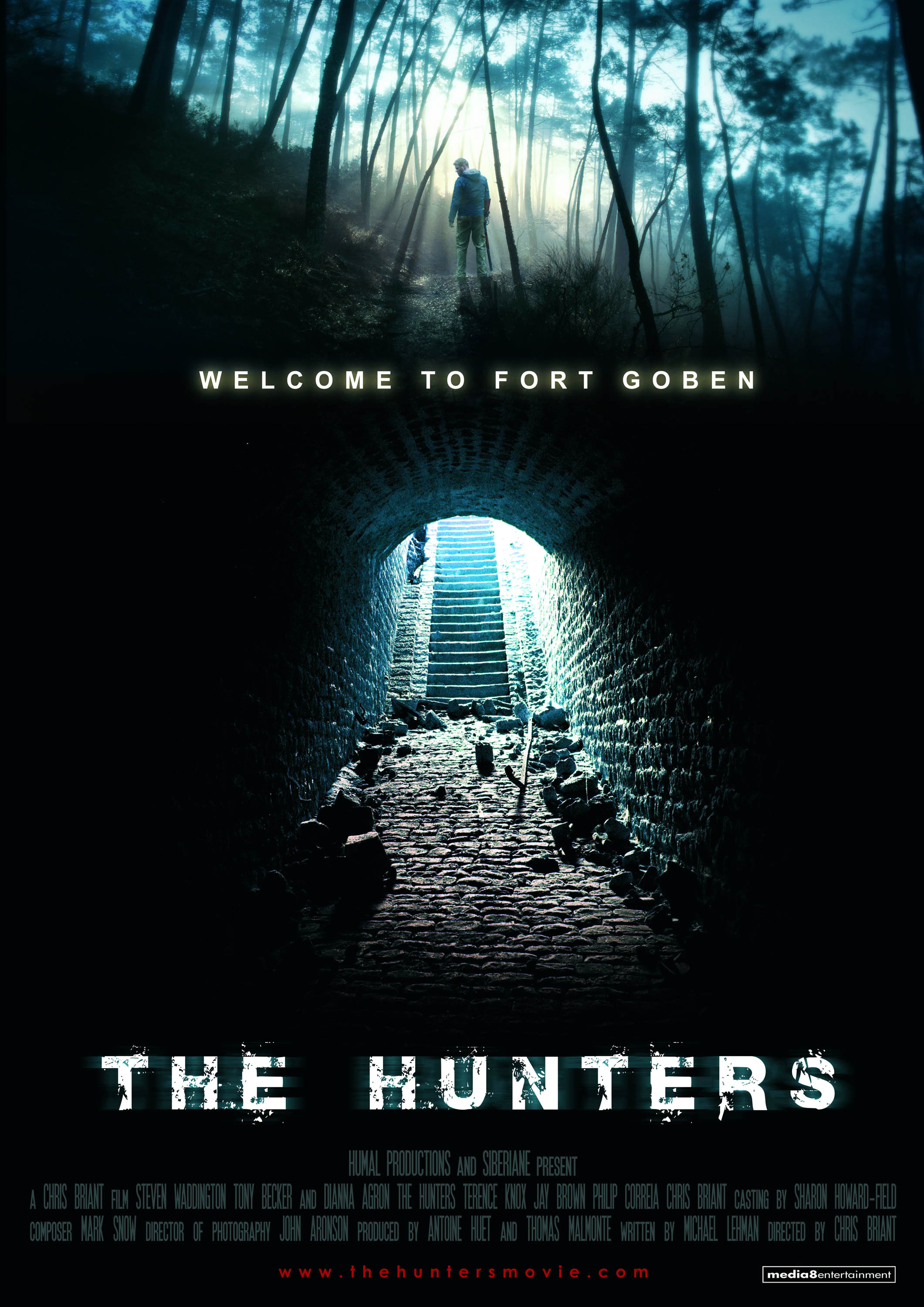 Poster of Lionsgate's The Hunters (2011)