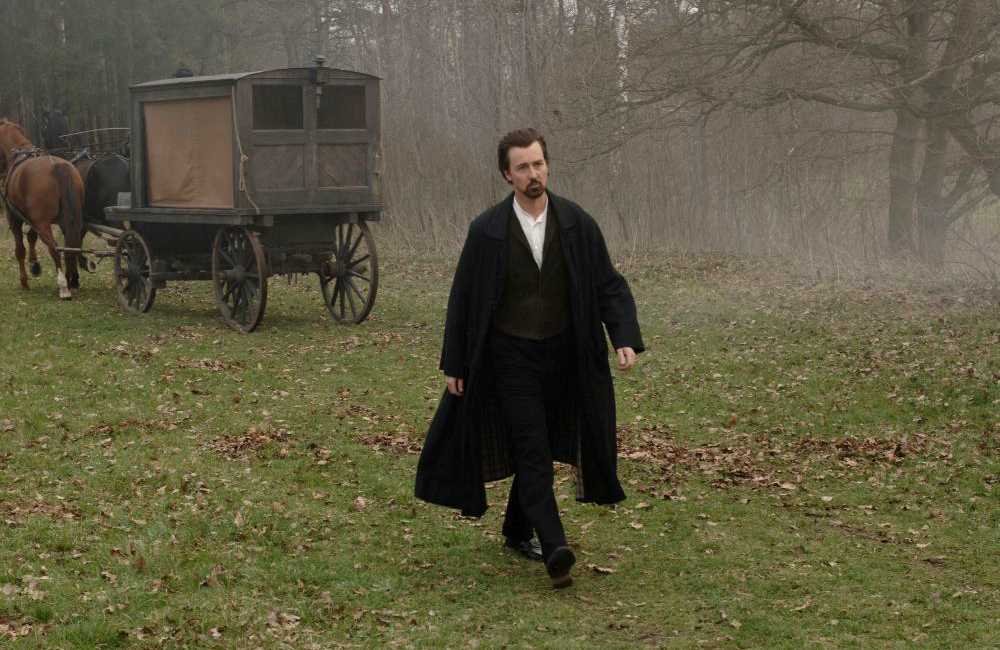 Edward Norton as a magician named Eisenheim in The Illusionist (2006)