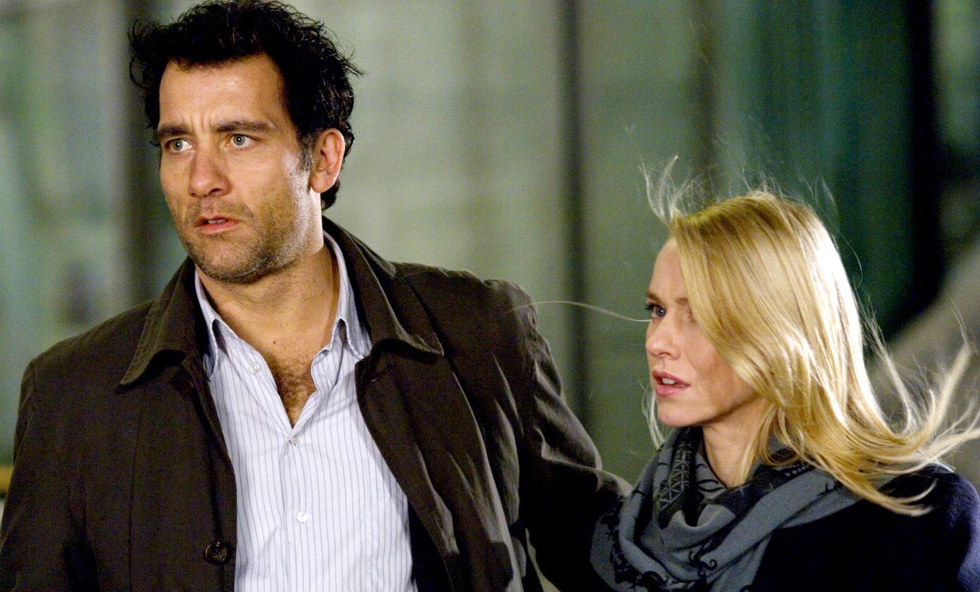 Clive Owen stars as Louis Salinger and Naomi Watts stars as Eleanor Whitman in Columbia Pictures' The International (2009)