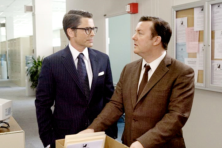 Rob Lowe stars as Rob and Ricky Gervais stars as Mark in Warner Bros. Pictures' The Invention of Lying (2009)