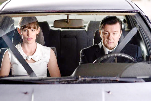 Jennifer Garner stars as Jennifer and Ricky Gervais stars as Mark in Warner Bros. Pictures' The Invention of Lying (2009)