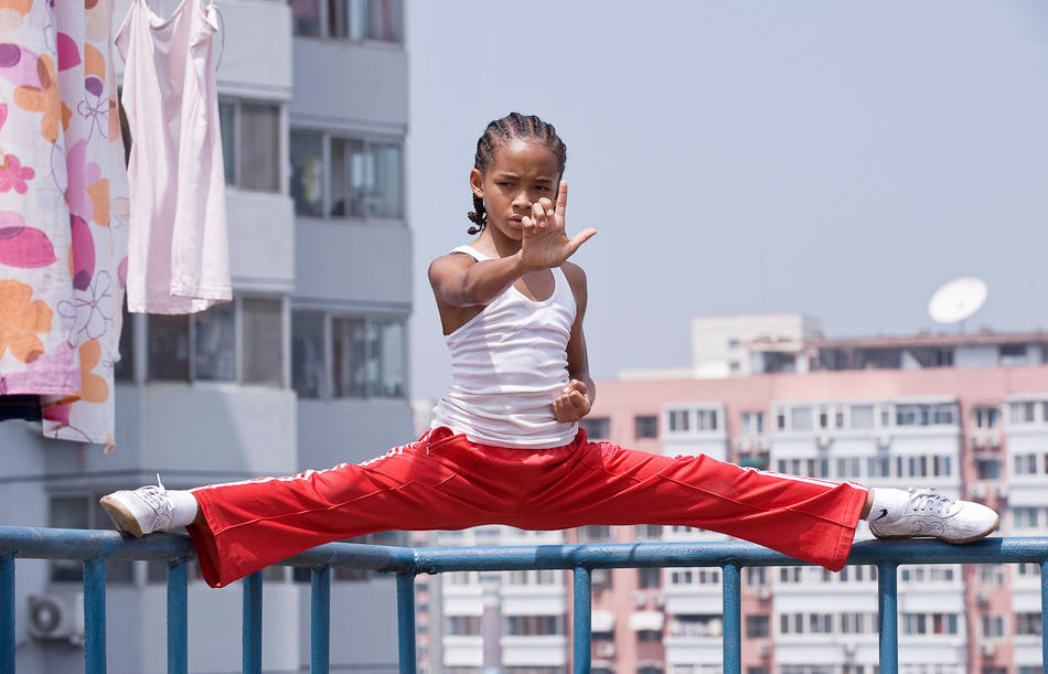 Jaden Smith stars as Dre Parker in Columbia Pictures' The Karate Kid (2010)