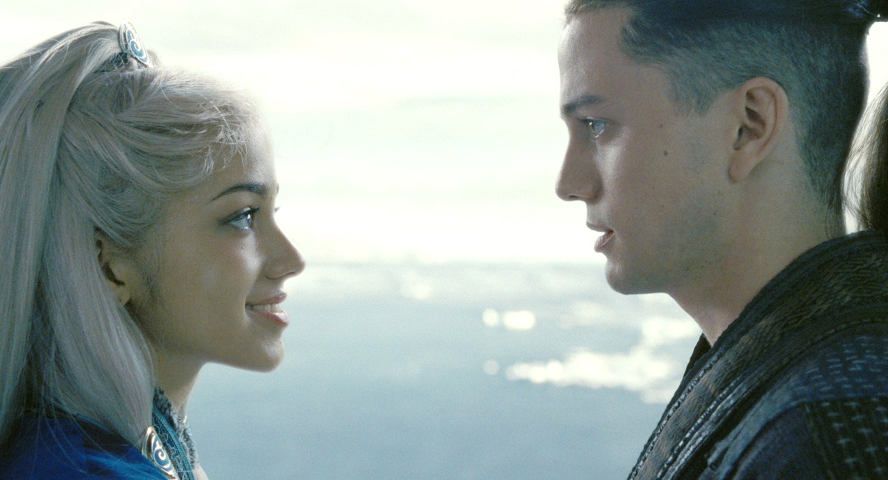 Seychelle Gabriel stars as Princess Yue and Jackson Rathbone stars as Sokka in Paramount Pictures' The Last Airbender (2010)