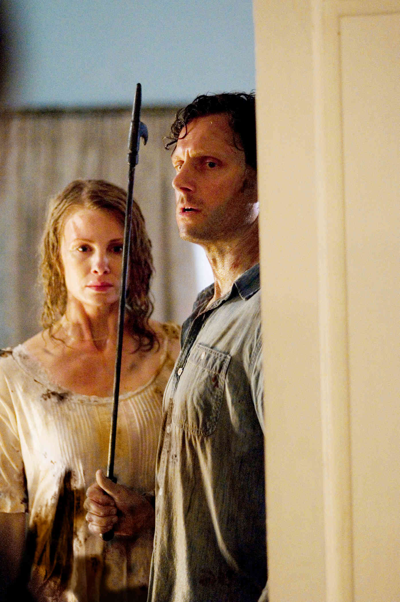 Monica Potter stars as Emma Collingwood and Tony Goldwyn stars as John Collingwood in Rogue Pictures' The Last House on the Left (2009). Photo credit by Lacey Terrell.