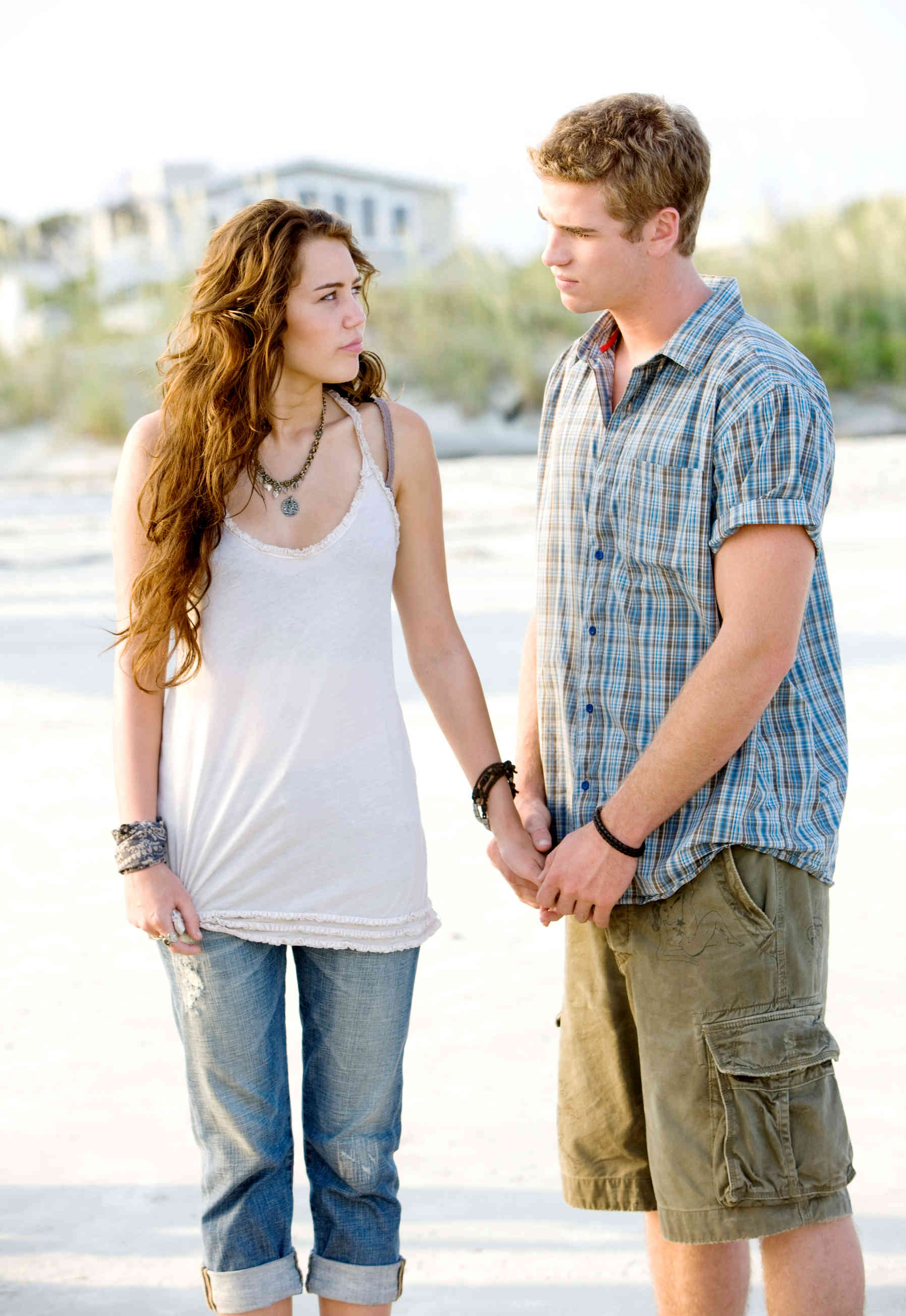 Miley Cyrus stars as Veronica 'Ronnie' Miller and Liam Hemsworth stars as Will Blakelee in Walt Disney Pictures' The Last Song (2010)