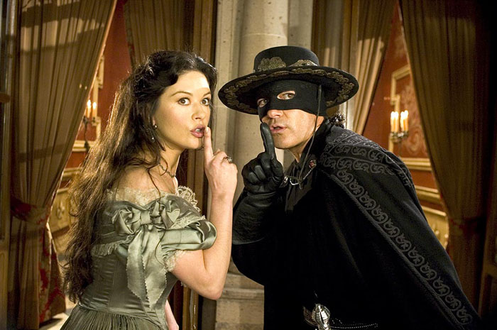 Antonio Banderas and Catherine Zeta-Jones are re-united in 