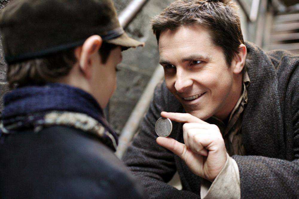 Christian Bale as Alfred Borden in Touchstone Pictures' The Prestige (2006)